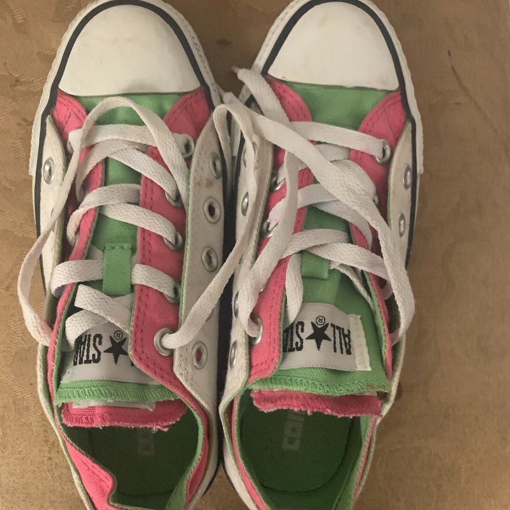 Converse Chuck Taylor All Star "Double Tongue" Low Tops